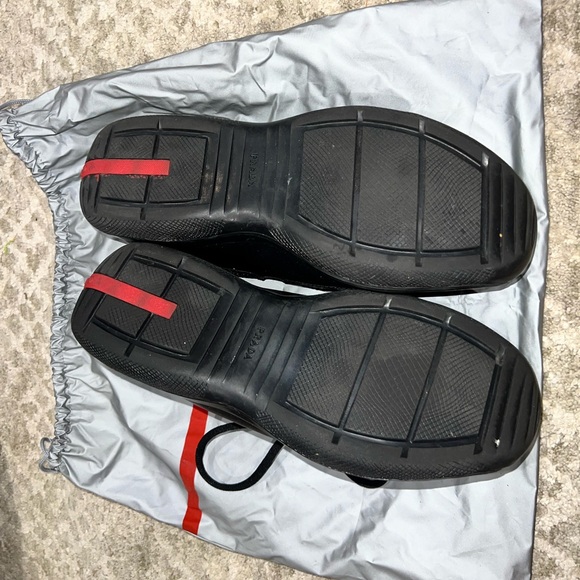 PRADA MENS BLACK SIZE 9 - Picture 4 of 5